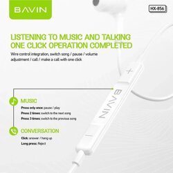 BAVIN slušalice lightning bela ( 90204 ) Cene