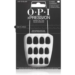 OPI xPRESS/ON umetni nohti Lady in Black 30 kos Cene