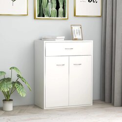 vidaXL Komoda bijela 60 x 30 x 75 cm od konstruiranog drva Cijene