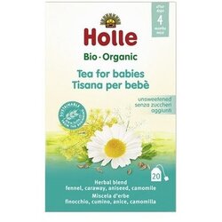 Holle Bio-organic zeliščni čaj za dojenčke, 20 čajnih vrečk Cene