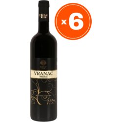 Nikolas Wines Vranac Crveno vino, 1l, 6 komada Cene