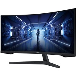 Samsung Odyssey LC34G55TWWPXEN UWQHD 165Hz Curved Cene