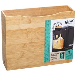 5five FIVE ORGANIZATOR ZA KUHINJSKE POTREPŠTINE MAGNET 31X9,3X25CM BAMBUS Cijene