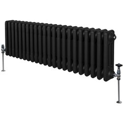 Monster Tradicionalni radiator s 3 stebri - 300 x 1012 mm - črn, (21569894) Cene