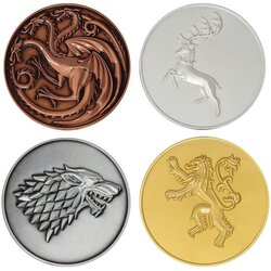 Fantec FANATTIK GAME OF THRONES Limited Edition Zbirka medaljonov Sigil, (21550876) Cene