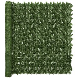 vidaXL Balkonski zastor s tamnozelenim lišćem 400 x 150 cm Cijene