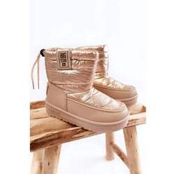 Big Star Children's snow boots KK374221 Beige and gold Cijene