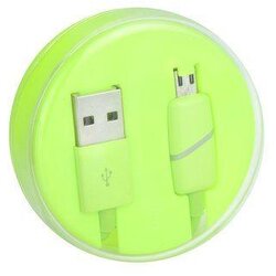 Mphone micro usb kabel z led indikatorjem polnjenja limeta Cene