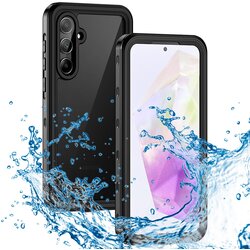ShellBox Vodootporna IP68 360° maska za Samsung Galaxy A35 5G – Crna Cene