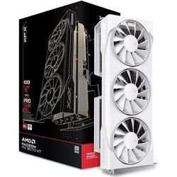 XFX Swift Radeon RX 9070 XT Gaming Edition 16GB GDDR6 grafična kartica bele barve Cene