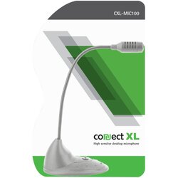 Connect Xl Mikrofon za PC sa postoljem, konekcija Jack 3,5mm – CXL-MIC100 Cene
