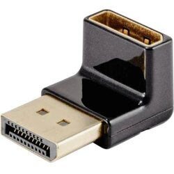 Club3d CAC-1008 DisplayPort adapter [1x muški konektor DisplayPort - 1x ženski konektor DisplayPort] crna Cene