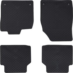 vidaXL Avto preproga 4 pcs Črna Guma, (5000151731) Cene