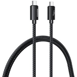 Remax Ladon kabel USB-C do USB-C, USB4.0 RC-C039, 1m, 240W, (črn), (21029415) Cene