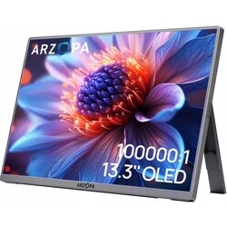 Arzopa Prijenosni OLED monitor sa stalkom A3C Pro 13.3" FULL HD Cene