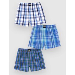 Lousy Livin Checkered 3Pack Boksarice port blue Cene