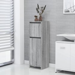 vidaXL kupaonski ormarić boja hrasta 30 x 30 x 95 cm konstruirano drvo Cijene