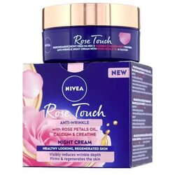 Nivea noćna krema za lice rose touch anti-wrinkle 50 ml Cene