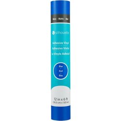 Matte Removable Vinyl - 30,5 cm x 1,8 m - Blue Cene