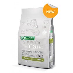 White Nature's Protection Superior Care Dog Small&amp;Mini Junior Bela Riba 1.5 kg Cene