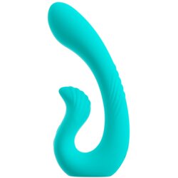 Beau Coeur Naira Dual Heads Vibrator Turquoise Cene