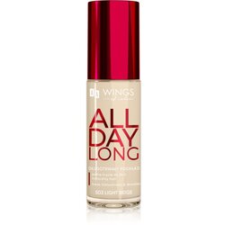 AA Wings of Color All Day Long Long Lasting Foundation dolgoobstojen tekoči puder odtenek 503 Light Beige 30 ml Cene