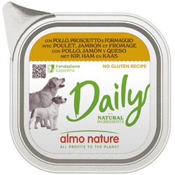 Almo Nature Daily - piščanec, šunka in sir - 100 g 100 g Cene