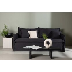 Venture Home Nova trosjed 200 cm, crni Cijene