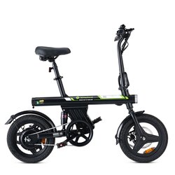 ISINWHEEL Mestno električno kolo U1 14" - 250 W motor - 36 V 7,8 Ah - črna, (21960261) Cene