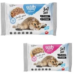Tuf Tuf TufTuf sos za mačke Multipack - Piletina i jetra 4x100g Cene