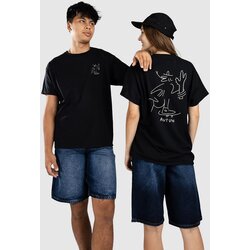 Autumn Headwear Route T-shirt black Cene