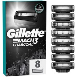 Gillette mach3 Charcoal dopune za brijač 8 kom Cene
