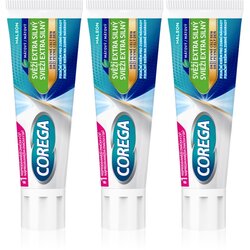 Corega Fresh Extra Strong fiksacijska krema za zubnu protezu 3x40 g Cene
