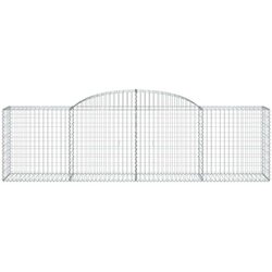 Lučne gabionske košare 2 kom 300x50x80/100 cm pocinčano željezo Cijene