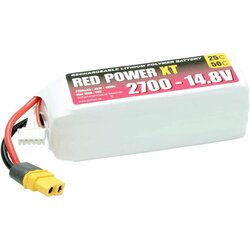 RED POWER lipo akumulatorski paket za modele 14.8 V 2700 mAh mehka torba XT60, (20641768) Cene