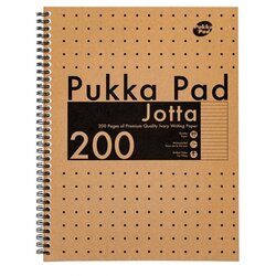 Pukka Pad Blok špirala Jotta A4+ 225 x 297mm 200 strani/80gr črtni, natur 9565-kra, (20691442) Cene