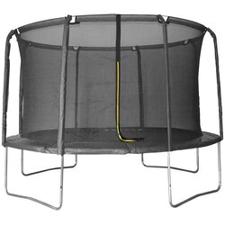 LEGONI Trampolin Aero sa zaštitnom mrežom, crni, 366 cm Cene