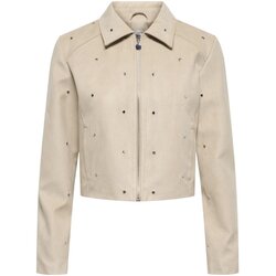 Jacqueline De Yong Jakne Jdyrowan Faux Suede Stud Jacket Otw Sgo 15363425 Bež Cene