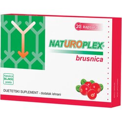 Naturoplex® brusnica, kapsule 20 komada Cene