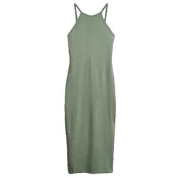 Superdry Obleke Robe mi-longue avec dos en dentelle Kaki Cene