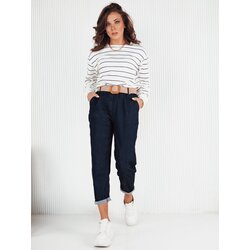 DStreet Women's striped sweatshirt STRIPEON ecru Cene