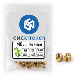 CNC Kitchen Navojni vložek M5 kratek Cene