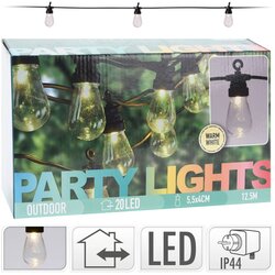 ProGarden LED okrasne lučke 20 lučk 12 V Cene