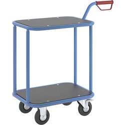 eurokraft pro transportni voziček kompakt, nosilnost 200 kg, 2 nakladalni površini, dxš 600 x 450 mm Cene