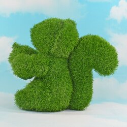 ANIPLANTS - figura od veštačke trave - veverica 50cm Cene