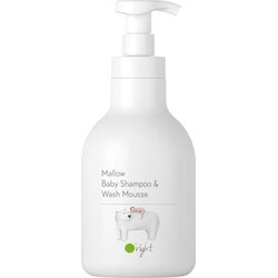 O'right Mallow Baby Shampoo & Wash Mousse Cene
