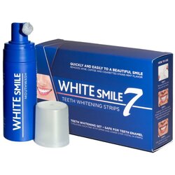 White Smile trakice za izbeljivanje zuba 14 kom + pena za ispiranje usta i zuba 55ml Cene