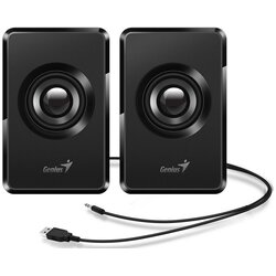 Genius zvučnici SP-U125, 3W, USB+3,5mm, crni, 31730042400 Cene