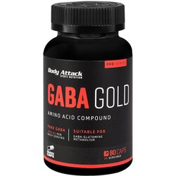 Body Attack Gaba Gold, 80 kapsul, (20695431) Cene