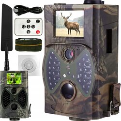 WIFI LTE GSM IR prenosna gozdna lovska kamera LCD 16Mpx FULL HD Cene